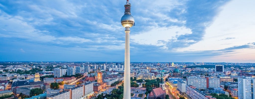 Berlin TV-tårnet med spring-køen-over billet til observationsdækket