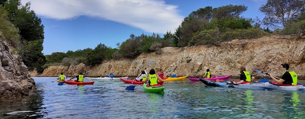 Excursion en kayak dans l'Oasis de Biderosa