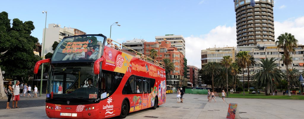Sightseeing bus tour of Las Palmas de Gran Canaria with 1-day access