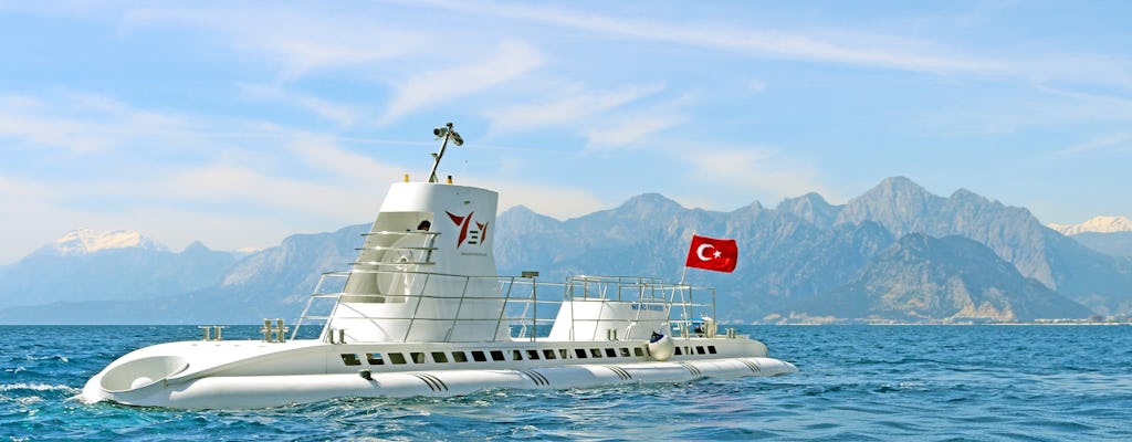 Nurkowanie w łodzi podwodnej w Antalyi z transferem