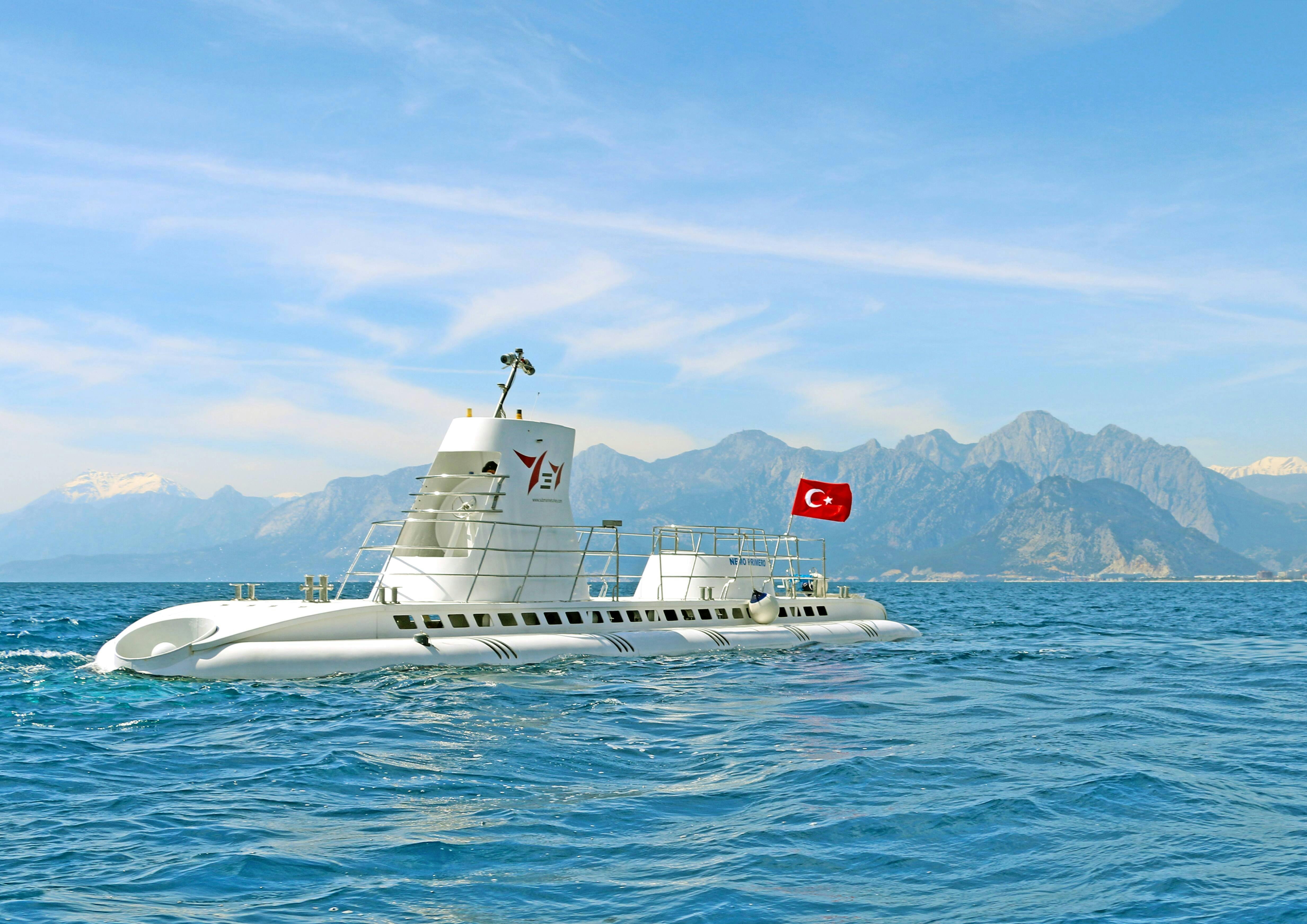 Antalya Submarine Dive with Transfers