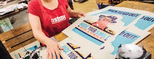 Hatch Show Print guided tour