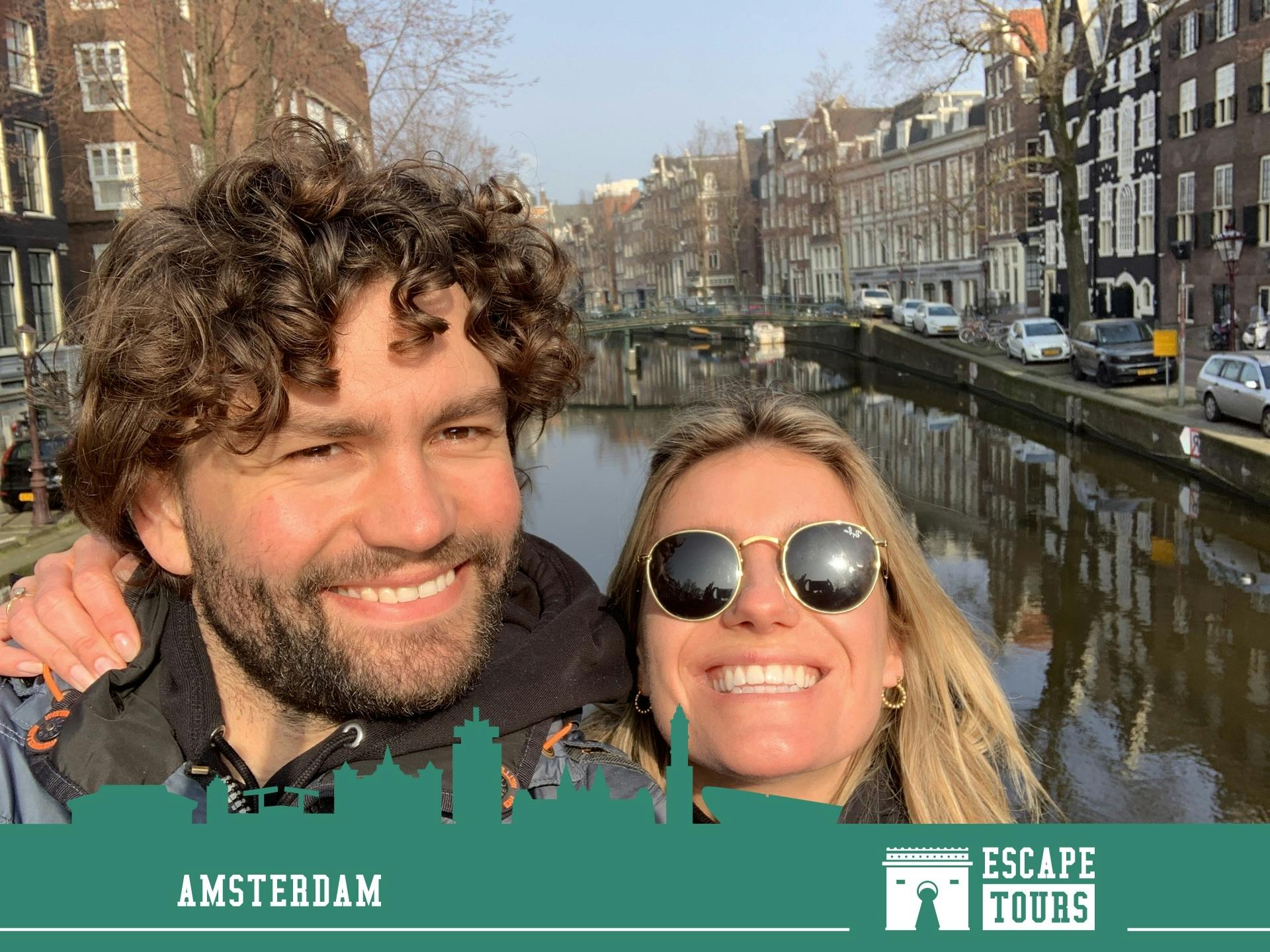Escape Tour zelfgeleid, interactief stadsspel in Amsterdam