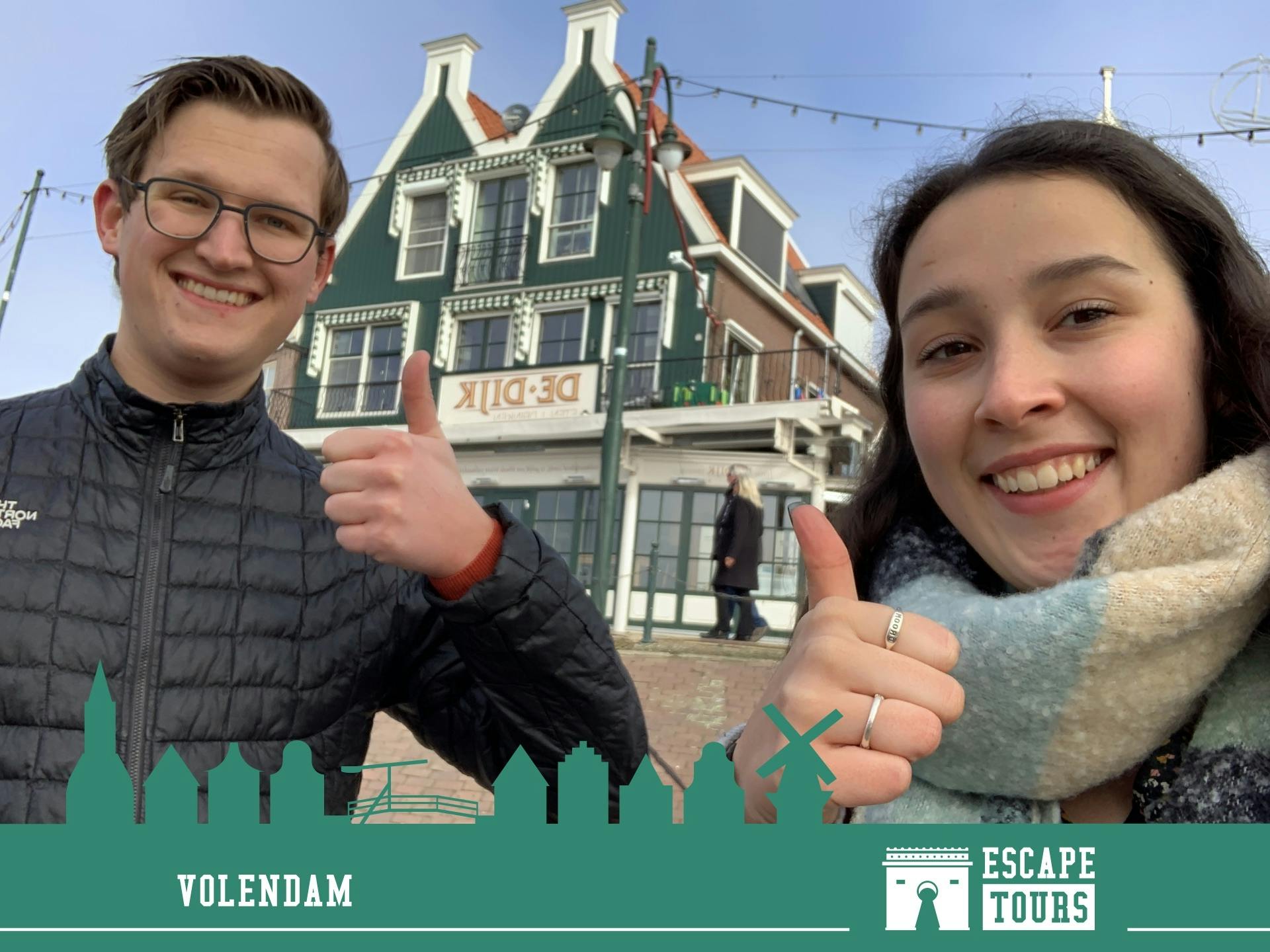 Escape Tour Selbstgeführte, interaktive Stadtherausforderung in Volendam