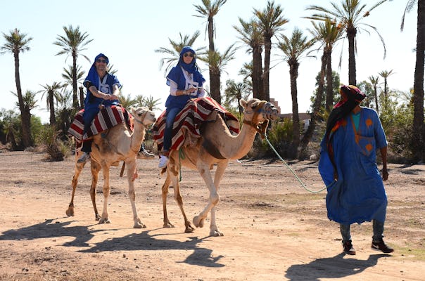 Balade à dos de chameau dans la palmeraie avec pause thé au départ de Marrakech