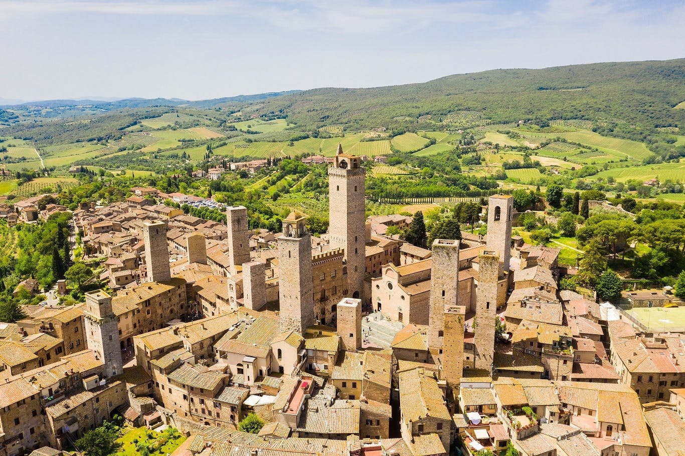 Kleingruppentour nach Siena, San Gimignano und Pisa mit Mittagessen und Weinprobe