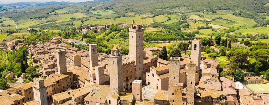 Kleingruppentour nach Siena, San Gimignano und Pisa mit Mittagessen und Weinprobe