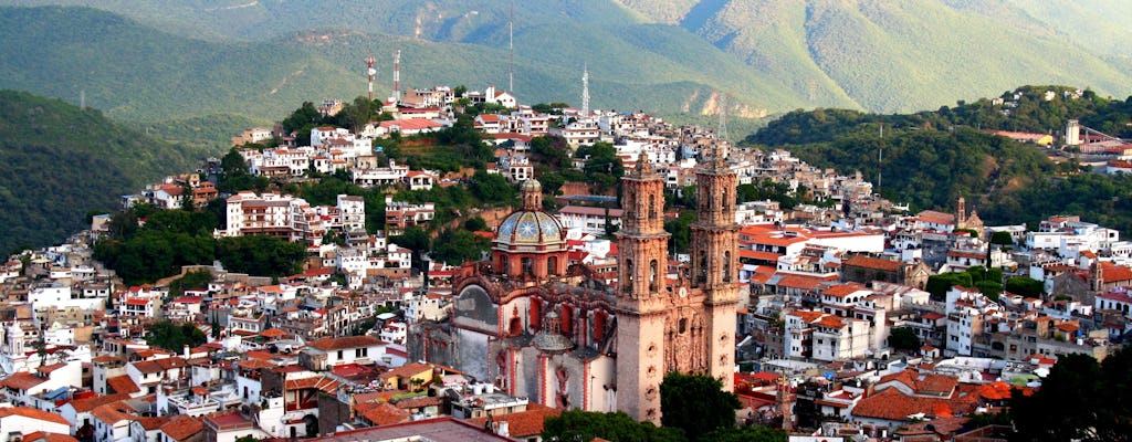 Visite guidée de Taxco et de la mine préhispanique au départ de Mexico