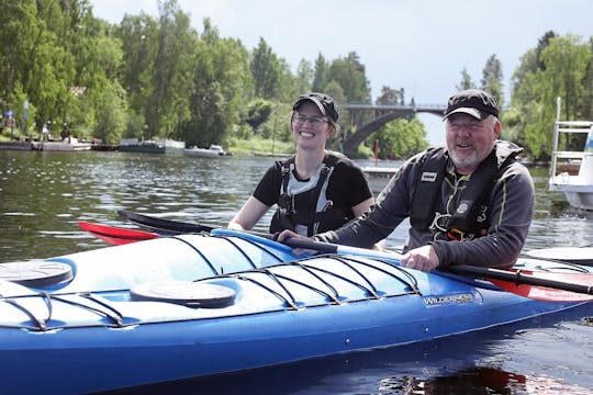 Easy paddling trip for beginners