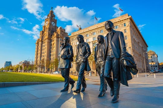 Excursão a pé guiada pelo centro da cidade de Liverpool