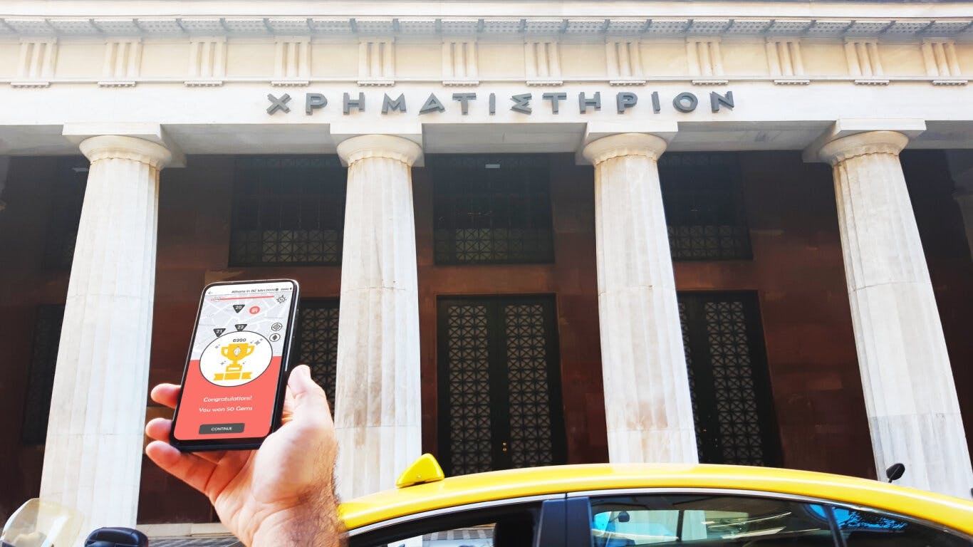 Tour autoguidato di Atene e app quiz