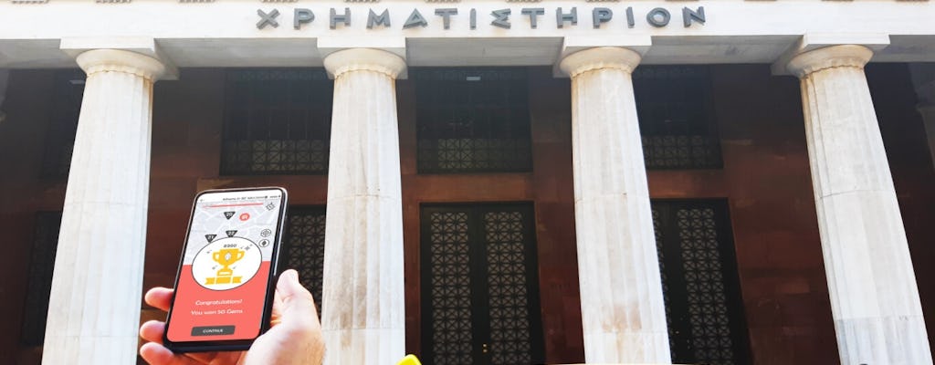 Visita autoguiada de Atenas y aplicación de prueba