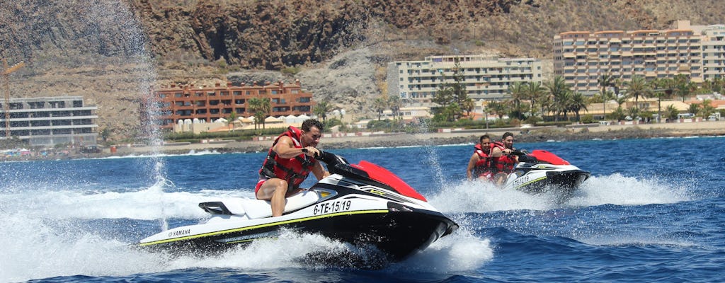 Safari en moto acuática de 2 horas en Tenerife
