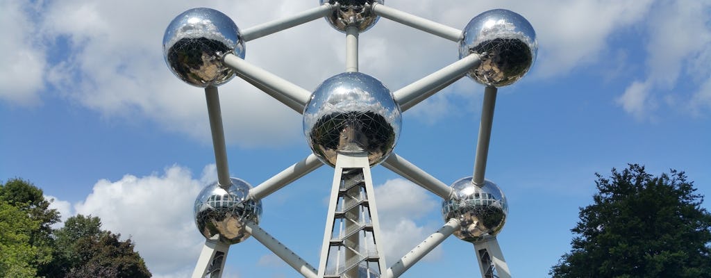 Atomium tickets with audio tour on mobile app