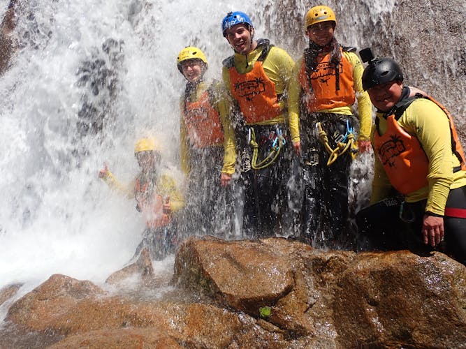 Behana or Crystal canyoning with certified abseil instruction