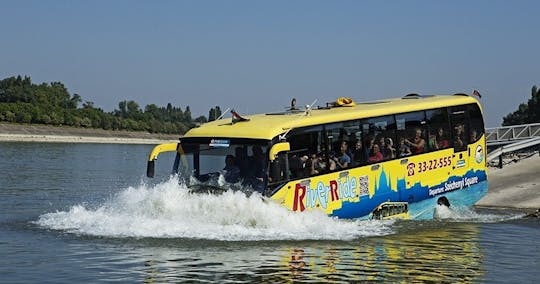 Autobús flotante RiverRide en Budapest