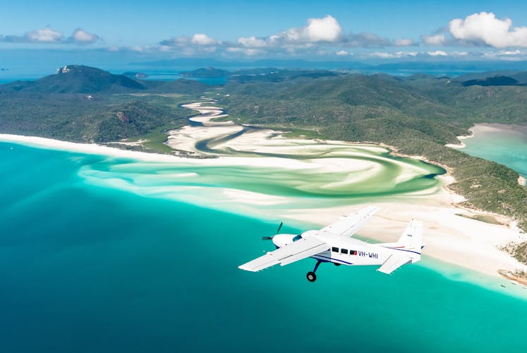 Ocean rafting 1-hour scenic flight