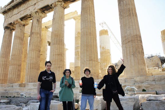 Athens Acropolis interactive quiz tour