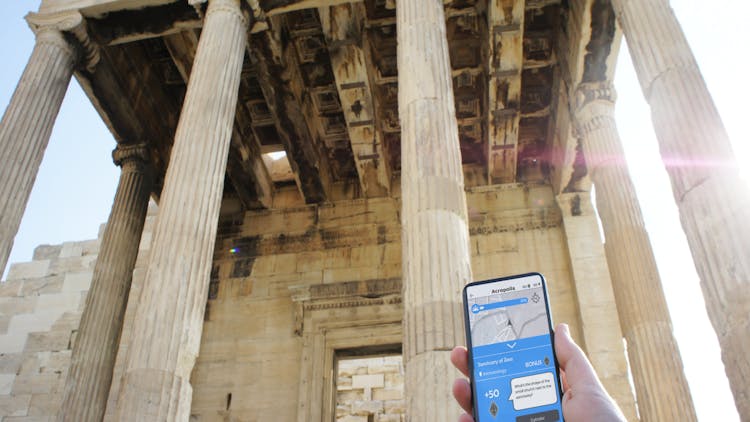Athens Acropolis interactive quiz tour