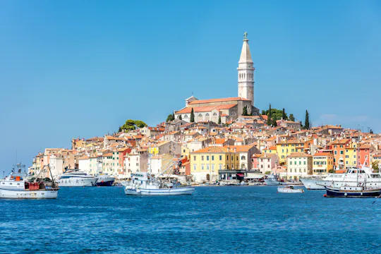 Oud Istrië tour vanuit Poreč inclusief Rovinj, Pula en lunch in Gržini
