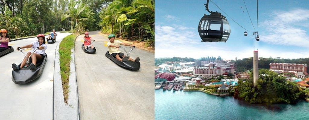 Singapore cable car and Skyline Luge x3 combo ticket