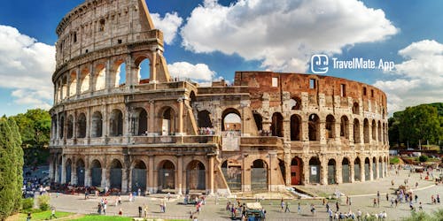 Audioguide à Rome avec l’application TravelMate