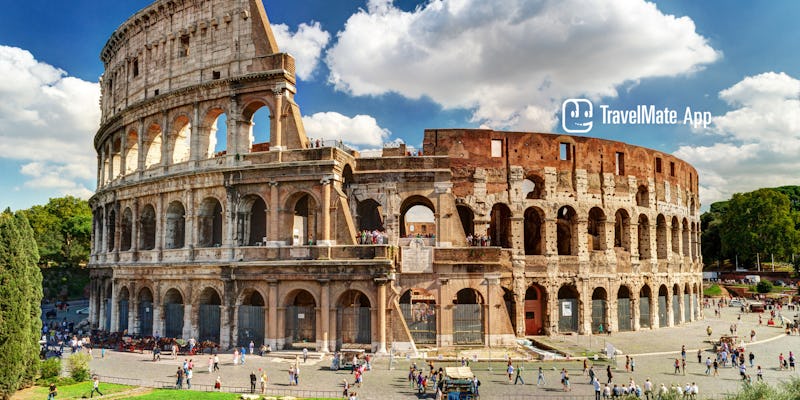Audioguide à Rome avec l'application TravelMate