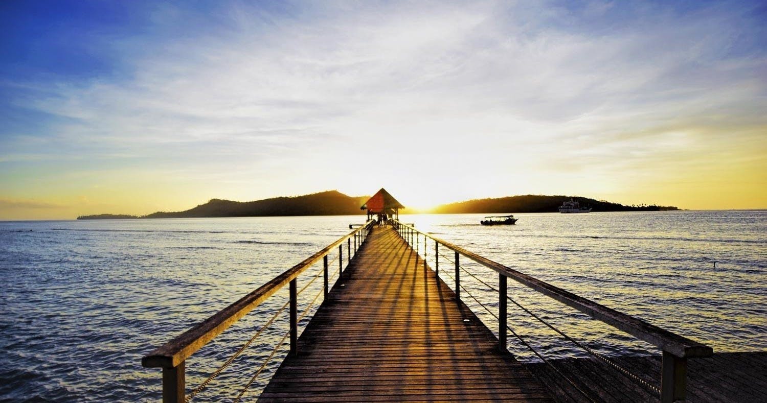 Bora Bora 4x4 Sunset Guided Tour mit Sekt