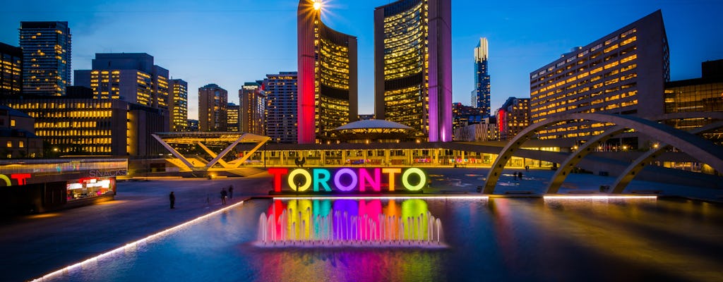 Tour panoramico notturno di Toronto