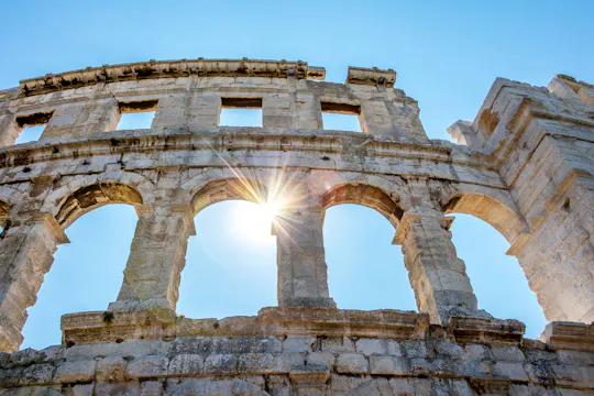 Visite de l'ancienne Istrie et de Pula au départ de Rovinj avec repas