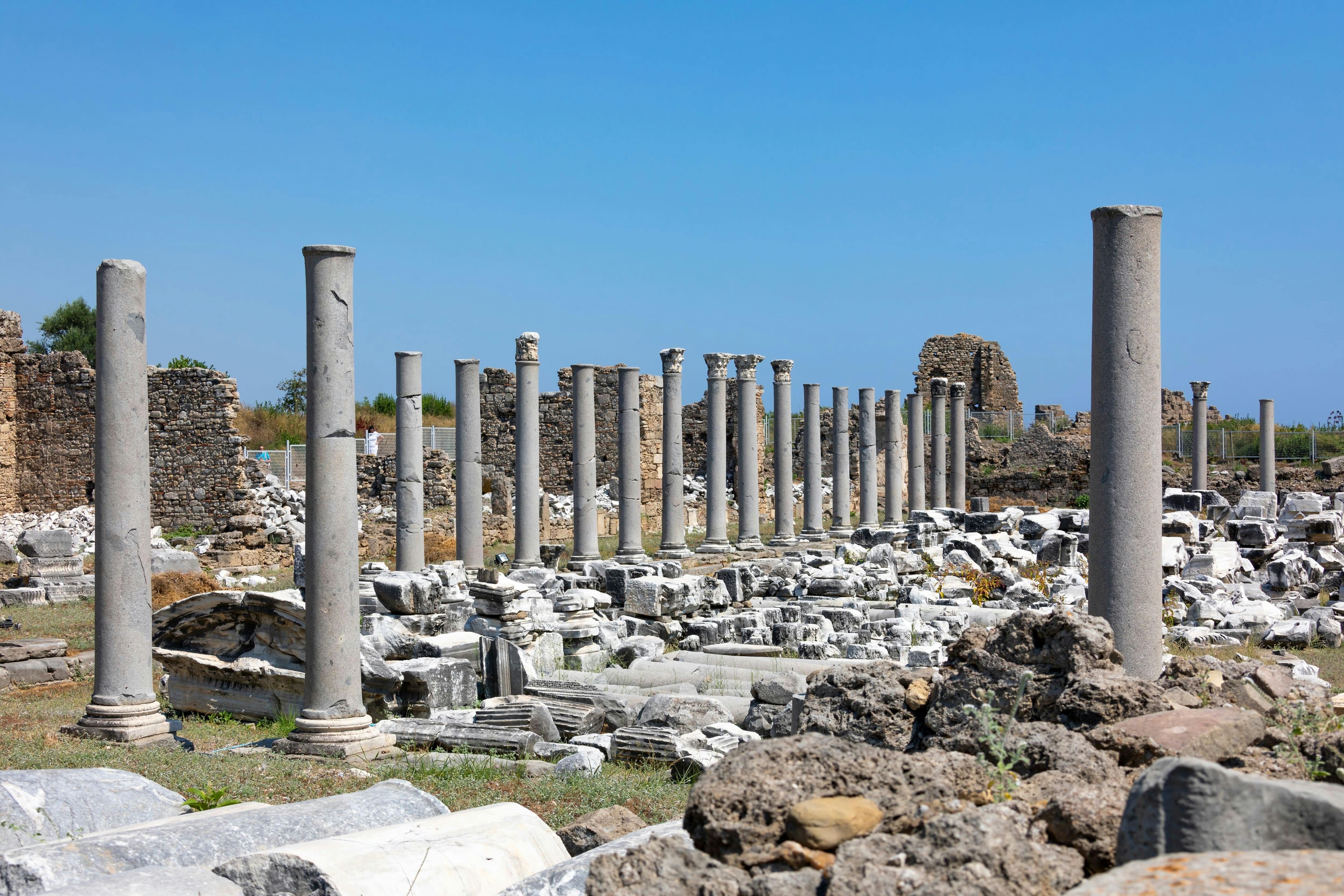 Side Ancient City Highlights Tour with Temple of Apollo
