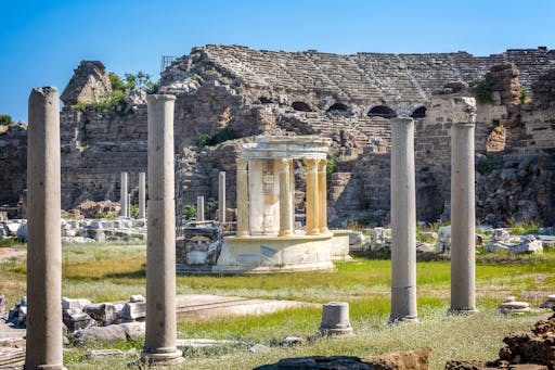 Side Ancient City Highlights Tour with Temple of Apollo