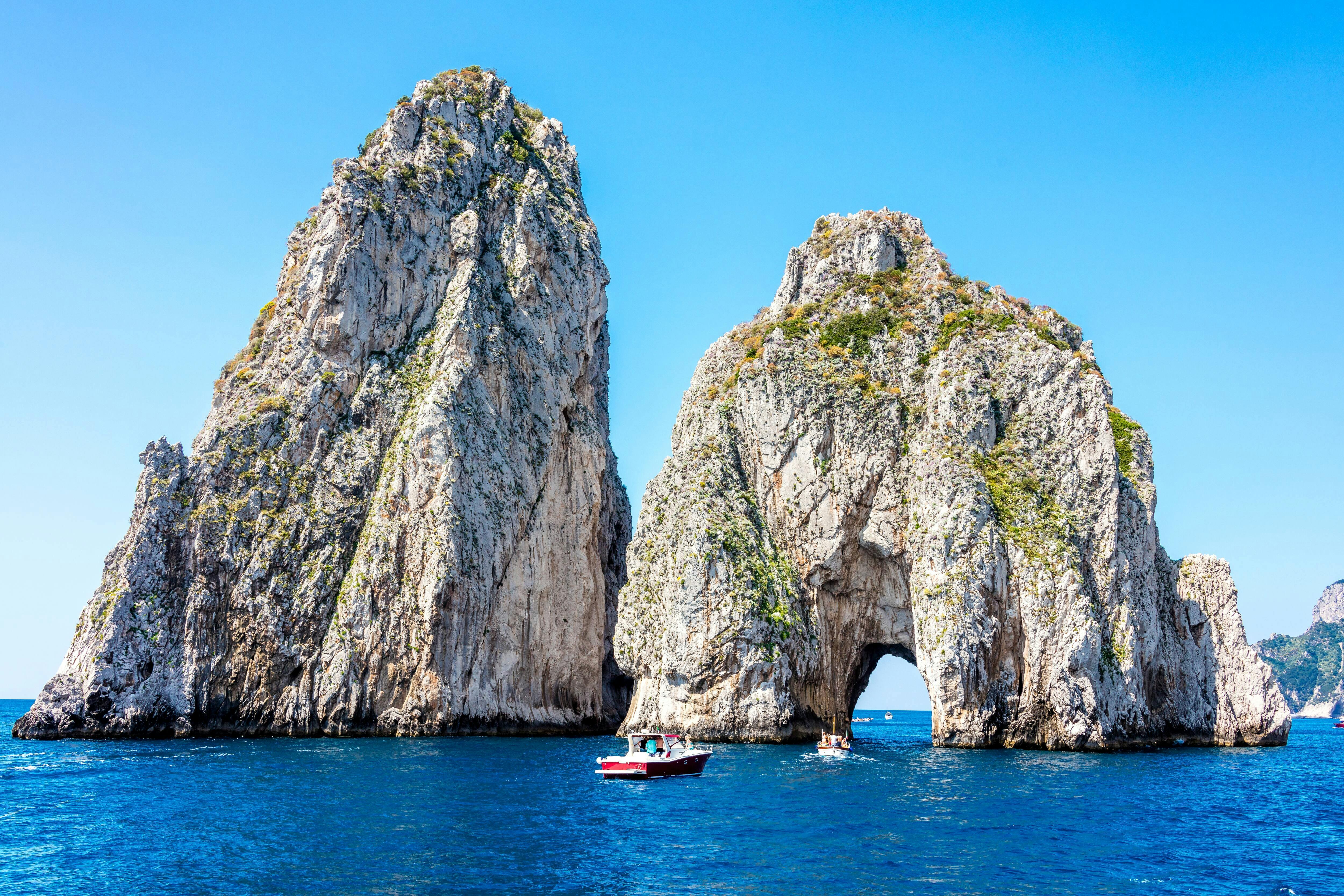 Capri Island Boat Cruise from Amalfi