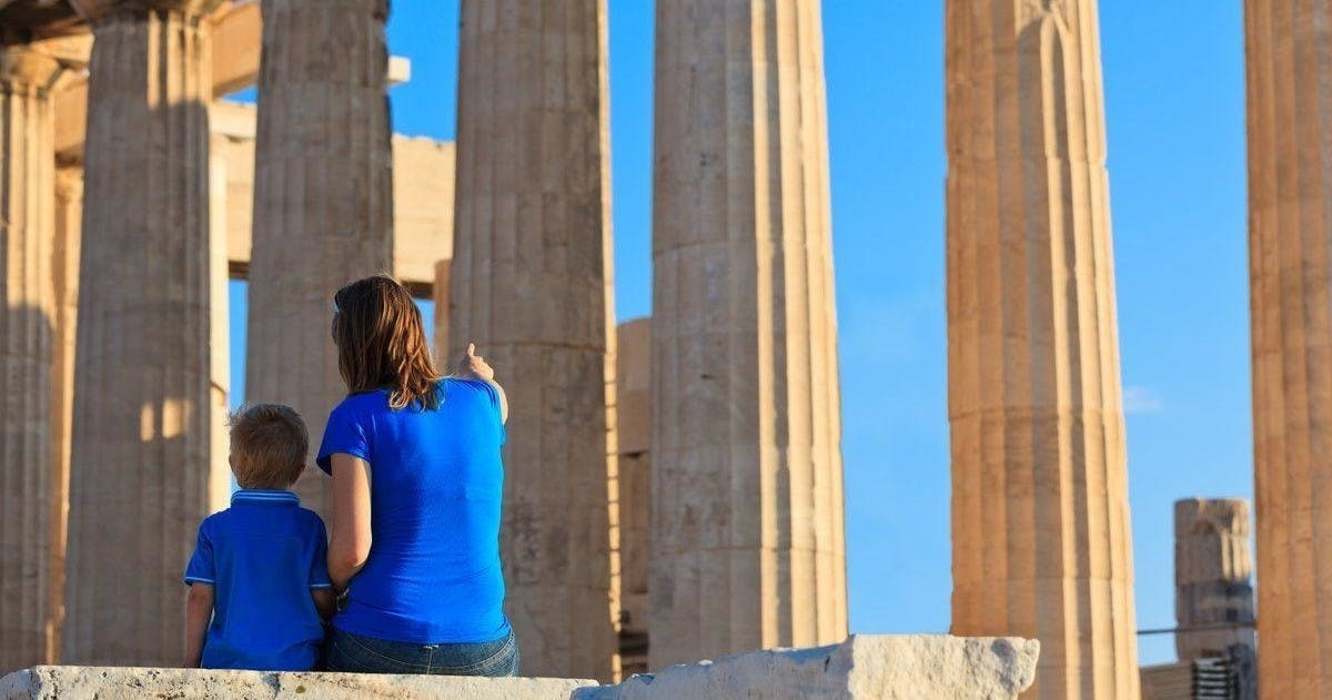 Akropol dla rodzin prywatna wycieczka z przewodnikiem po Atenach