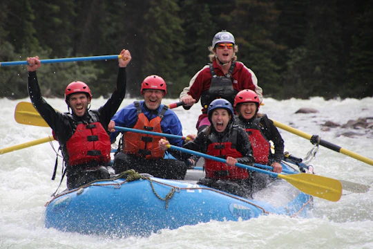 Sunwapta river rafting adventure
