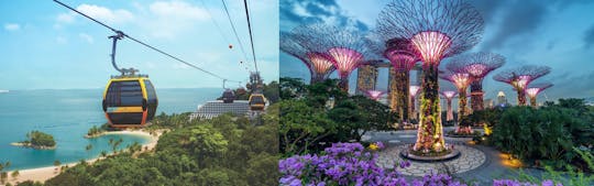 Cable car and Gardens by the Bay combo ticket in Singapore