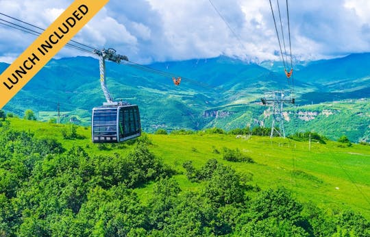 Tatev, Karahunj, cachoeira de Shaki, excursão de grupo de adega de Areni com o almoço