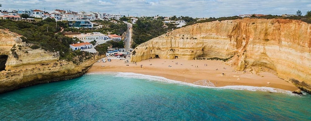 Tour adrenalinico della grotta da Portimão a Benagil