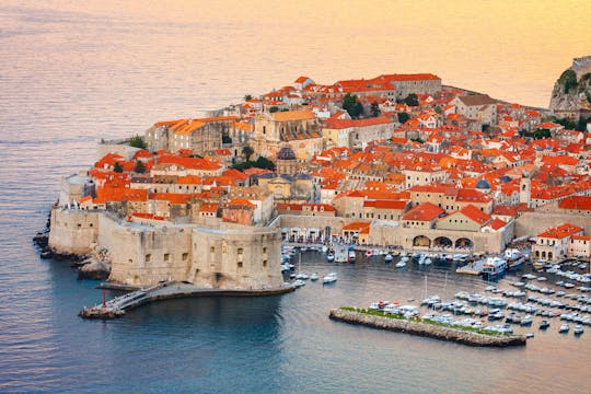 Visite à pied de Dubrovnik avec transport depuis Budva