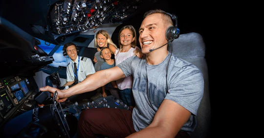 Boeing 737 virtual flight experience