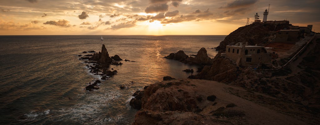 2-hour sailboat cruise at sunset in Cabo de Gata Natural Park