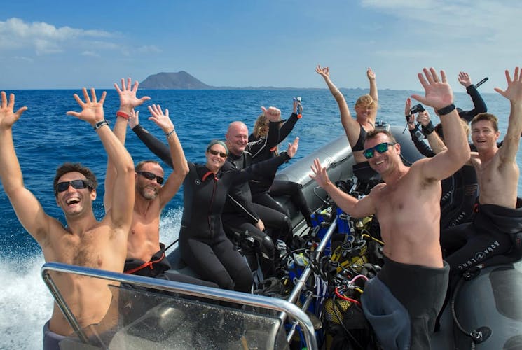 Scuba Diving for Qualified Divers in Corralejo