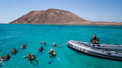 Scuba Diving for Qualified Divers in Corralejo