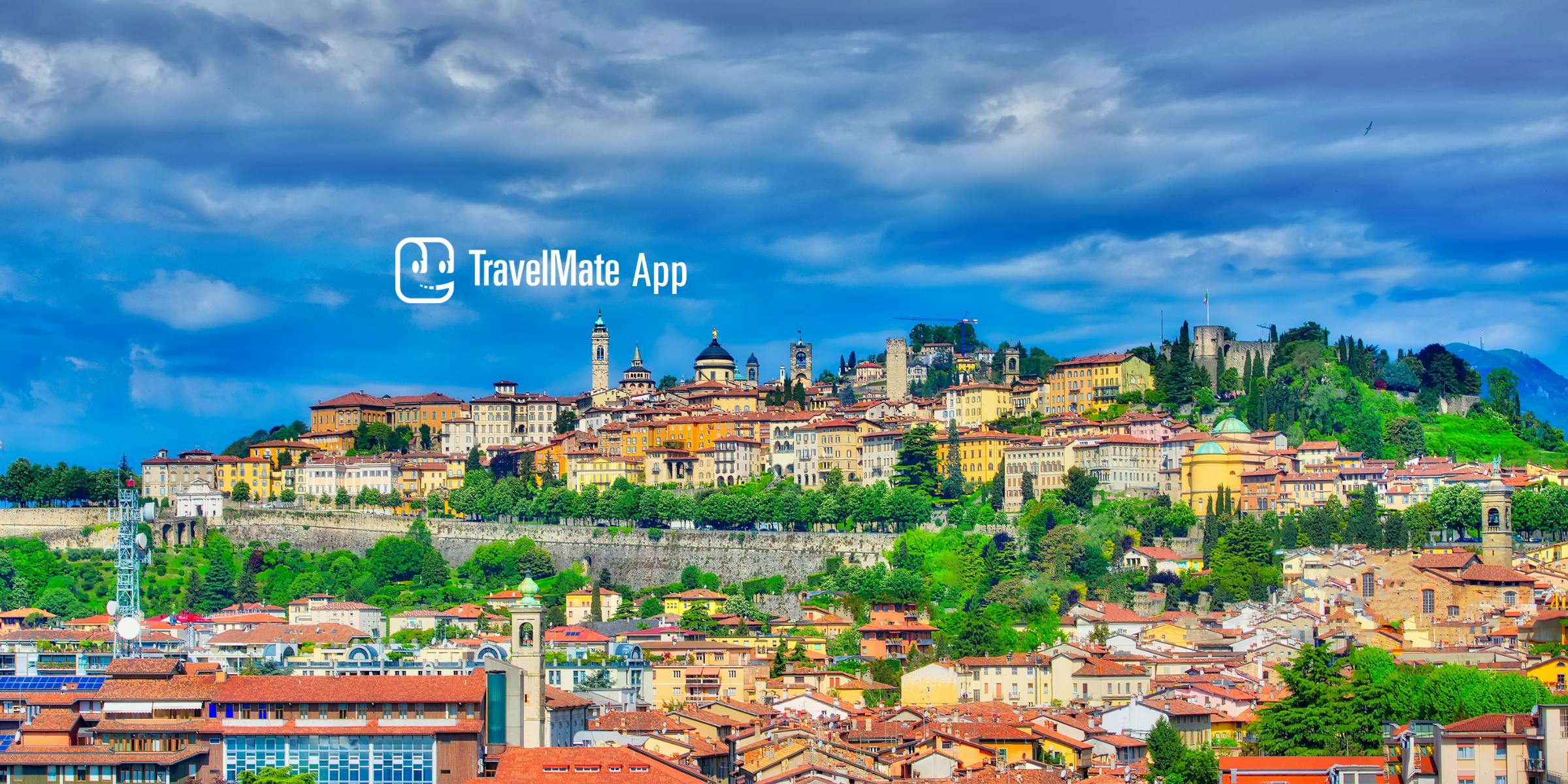 Bergamo audio guide with TravelMate app Musement