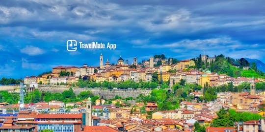Audioguida di Bergamo con app TravelMate