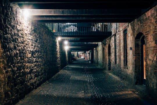 Excursão fantasma na calada da noite em Savannah