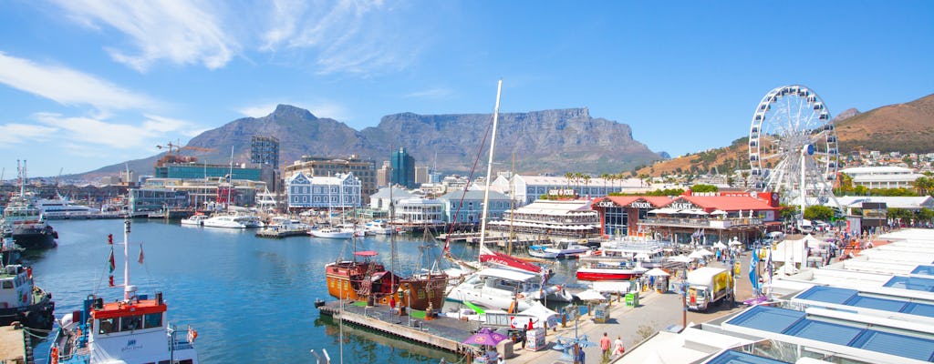 1-daagse hop on, hop off-tickets voor de rondvaart door het kanaal van Kaapstad