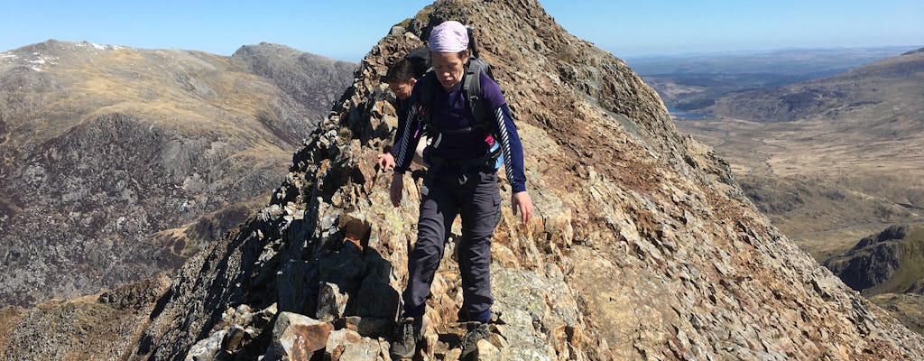Crib Goch and the Snowdon Horseshoe hiking guided tour
