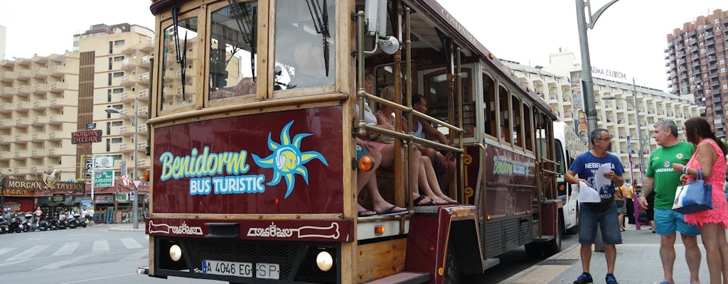 Benidorm Hop-on Hop-off touristic bus