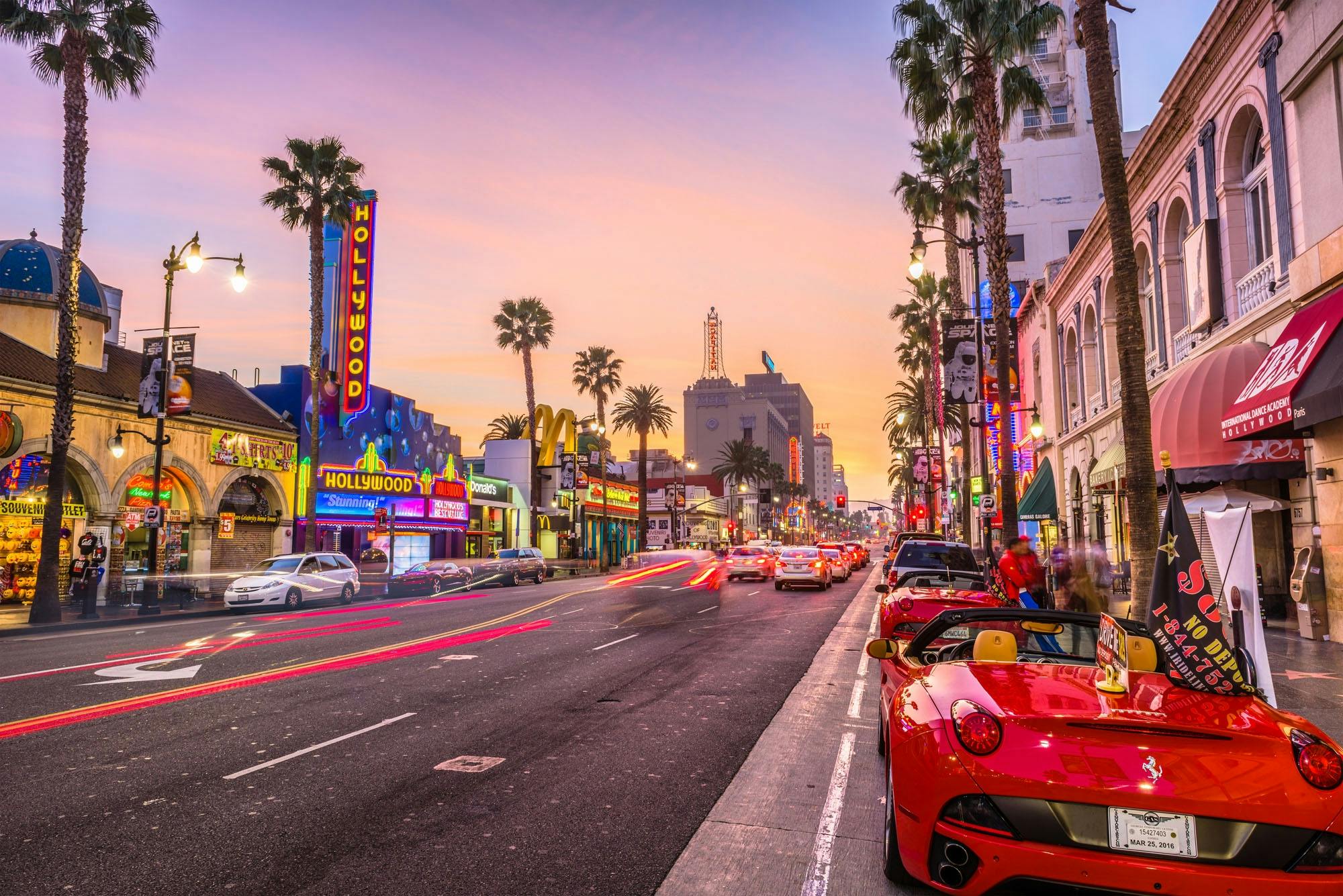 Excursão diurna a Los Angeles e Hollywood saindo de Las Vegas